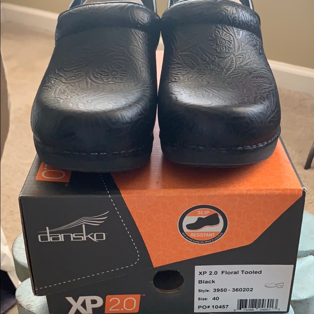 Printed floral Dansko clogs